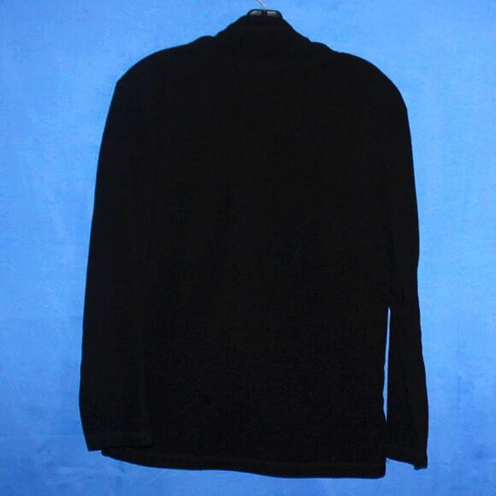 The Children's Place Black Quarter-Zip Pullover Youth XL (14)